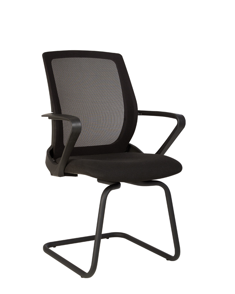 Стілець офісний NOWY STYL FLY CF BLACK (BOX-2) OH/5 C-11 тканина, підлокітники